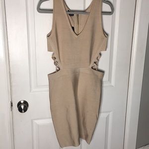beautiful nude color dress!